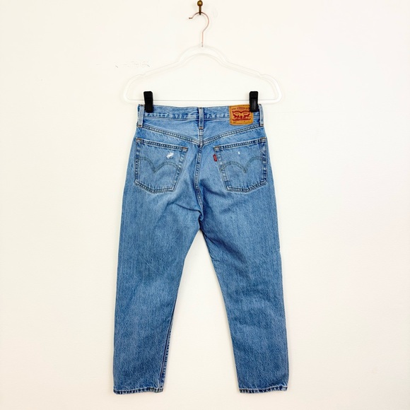 Levi’s 501 High Rise Distressed Jeans - Picture 3 of 5